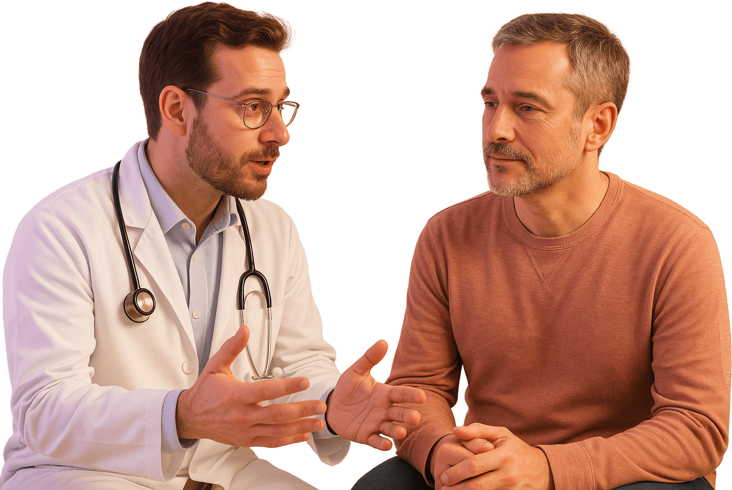 Doctor and patient image